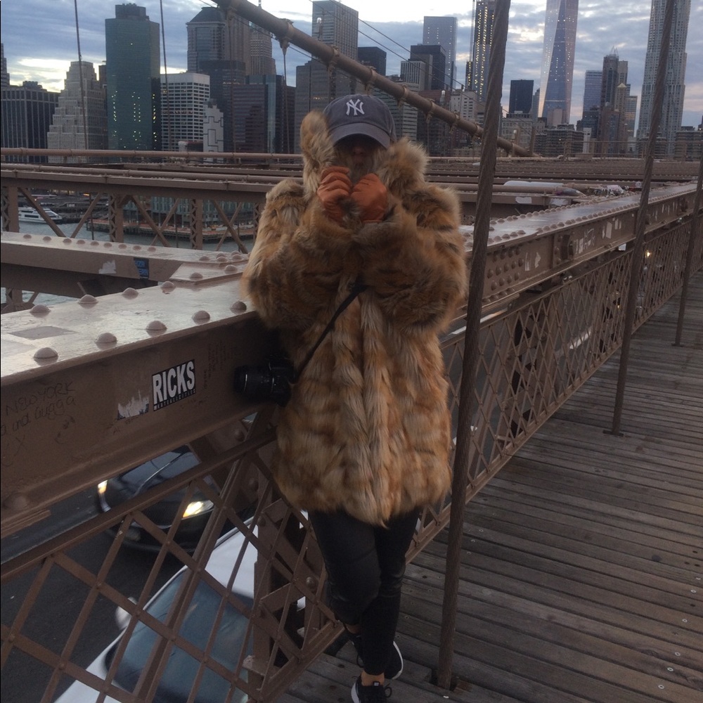 Fur coat